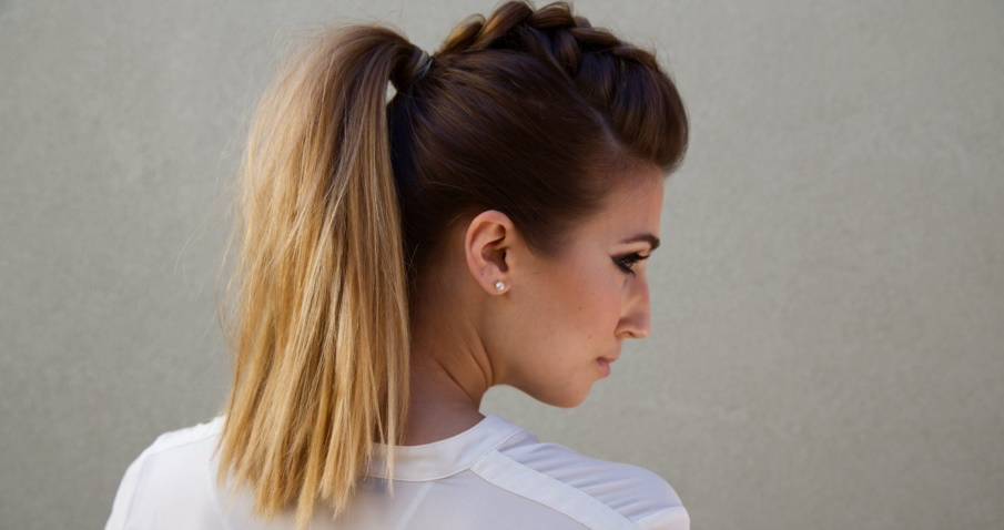 Braided Pull-Through Faux-Hawk - Babes In Hairland